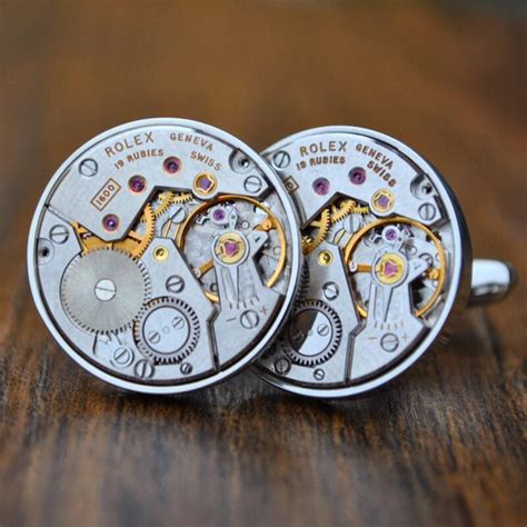 how much are rolex cufflinks|automatic watch movement cufflink.